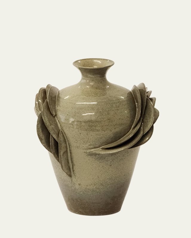 Rumeur Stoneware Vase, 8"